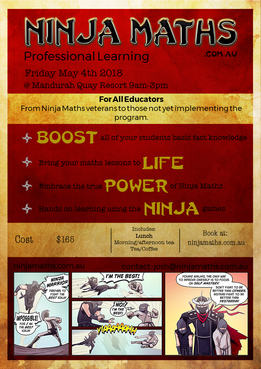 Ninja Maths Professional Learning